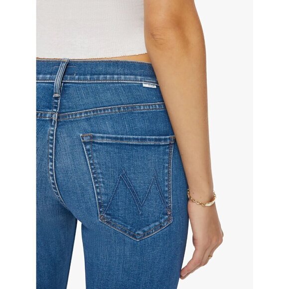 💕MOTHER💕 The Mid Rise Rider Ankle Jeans ~ Right On 27 NWT - Picture 5 of 16